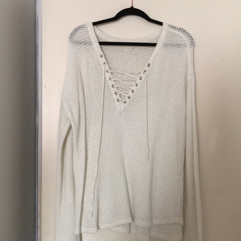 Loose woven sweater